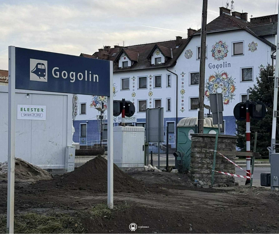 Miejsce po dawnej, historycznej budce dróżnika